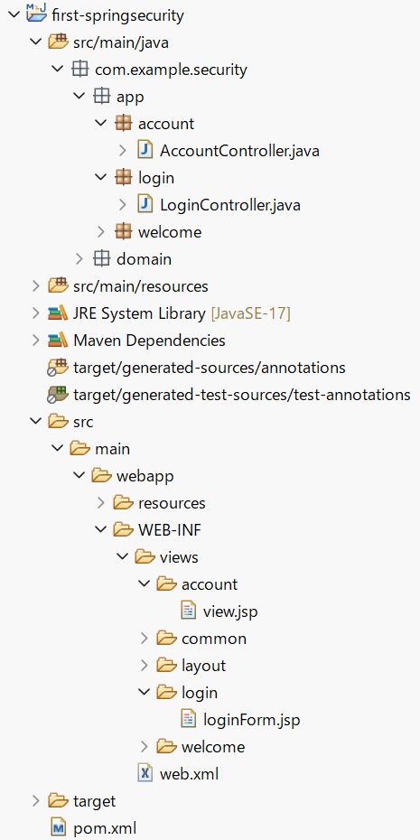 security tutorial application layer package explorer
