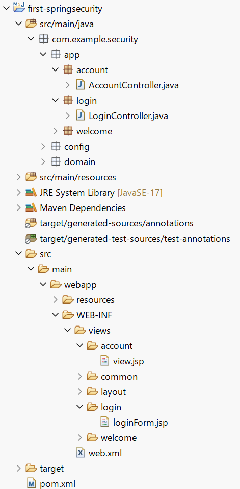 security tutorial application layer package explorer
